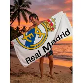 Real Madrid Rantapyyhe, Valkoinen