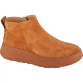 FitFlop F-mode Suede Flatform Zip Ankle Saappaat
