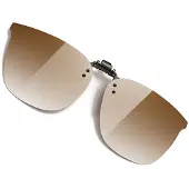INF Polarisoidut Clip-on Aurinkolasit Brown