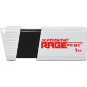 Patriot – Patriot Supersonic Rage Prime 1 TB USB 3.2 Gen 2 flash drive, up to 600 MB/s, white and black (PEF1TBRPMW32U)