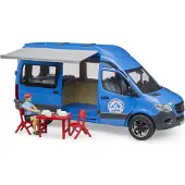 BRUDER MB Sprinter Retkeilyauto kuljettajalla