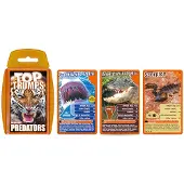 Winning Moves Deadliest Predators Top Trumps Card Game (ENGLISH)