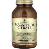 Solgar , Magnesium-sitraatti, 120 tablettia