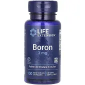 Life Extension , Boron, 3 mg, 100 Vegetaarinen Kapseli