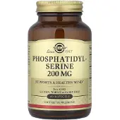 Solgar , Fosfatidiyliseryyliini, 200 mg, 60 Nesteitä