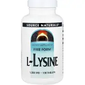Source naturals L-lysiini 1000 mg, 100 tablettia