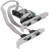 DeLOCK – PCI Express x1 Card to 4 x Serial RS-232 (90410)