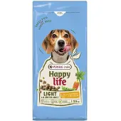 Versele-Laga Happy Life Adult Light Chicken, Koiran kuivaruoka, 12,5 kg