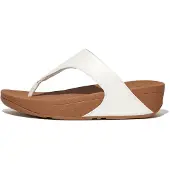 FitFlop Lulu Leather Toepost - White - 39