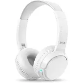 SPC HERON 2 STUDIO – Langattomat Bluetooth-kuulokkeet, 50h akku, kaksois-samaaikainen yhteys, mikrofoni ja kierrätettyä muovia - Valkoinen