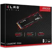 PNY – Sisäinen SSD – CS3030 – 250 Gt – M.2 NVMe (M280CS3030-250-RB)