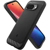 Spigen Google Pixel 9a Spigen Rugged Armor Mag TPU-Kotelo - Musta