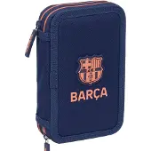 Safta 412526854 F.c Barcelona 2nd Kit Double Filled 29 Pieces Kynäkotelo