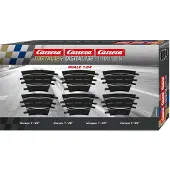Carrera -kilparata - Radat ja tarvikkeet - 1/24 ja 1/32 - Musta