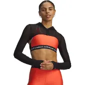 Under Armour Vanish Elite Mesh Crop Kokovetoketjullinen Collegepaita