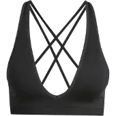 Adidas Workout Essentials Knit Urheilurintaliivi Matala Tuki