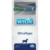 Farmina Vet Life UltraHypo Canine, Koiran kuivaruoka, Adult, 2 kg