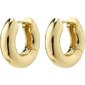 Pilgrim Aica Recycled Chunky Hoop Earrings - Gold - ONE SIZE