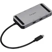 Targus USB4 DUAL 4K HDMI MINI DOCK, 140W PD PASS-THROUGH (DOCK429GL)
