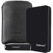 Intenso Kannettava 2,5" kiintolevy - HDD 3.2 + USB - - 2 To + 64 Go