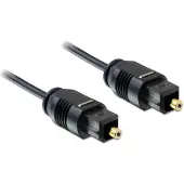 DeLOCK 1m Toslink Standard, Toslink, Uros, Toslink, Uros, 1 m, Musta (82879)