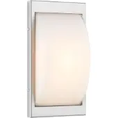 LCD Ulkoseinävalaisin liiketunnistimella 068SEN, Alumiini/harmaa/sinkki, Ruostumaton teräs, Moderni