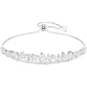 Swarovski Rannekoru 'MESMERA' hopea / läpinäkyvä