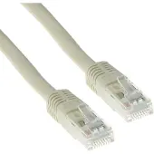 ACT U/UTP Cat6a patch cable LSZH 1m gray