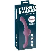 You2Toys Turbo Shaker - kaksipäinen vibraattori (liila)