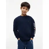 Tommy Hilfiger Paita 'TEAM' marine / valkoinen