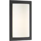 LCD Ulkoseinävalaisin Luis, Musta, Ruostumaton teräs, Moderni