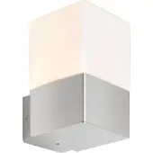 LCD Ulkoseinävalaisin LINUS, Alumiini/harmaa/sinkki, Ruostumaton teräs, Moderni