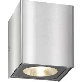 LCD Ulkoseinävalaisin 5026, Alumiini/harmaa/sinkki, Ruostumaton teräs, Moderni,