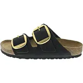 Birkenstock Arizona Big Buckle Lenb Black (Gold) - Black - 41