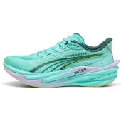 Puma Deviate NITRO 4 HYROX Green Yellow AW26 Women’s Running Shoes, Size 40 - EUR