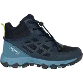 Viking Track SL Mid Vedenpitävät Lenkkarit, Navy/Denim, 34