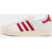 Adidas Originals Matalavartiset tennarit 'Superstar II' verenpunainen / valkoinen