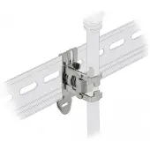 DeLOCK – Shield Clamp for DIN Rail - Cable diameter 4 - 13.5 mm (66441)