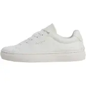 Pepe Jeans for woman. PLS000045 White Camden Hiss sneakers (37), Flat, Laces, Casual