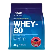 Star Nutrition Whey-80 Heraproteiini 4 kg
