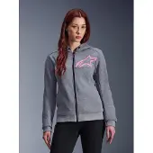 Alpinestars Stella Chrome V2 Sport Naisten moottoripyörä vetoketjullinen huppari