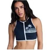Roxy The Retro Essentials Crop Top - Black - XL