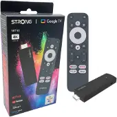 Strong - SRT 41 - Streaming-laatikko Google TV 4K - Chromecast - Wifi 5 - Bluetooth - Google Voice Assistant - Dolby Atmos/Vision - HDR