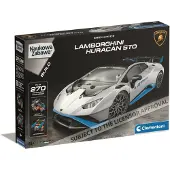 Clementoni Tiedehauskaa. Rakenna. Lamborghini Huracan -pysäkki