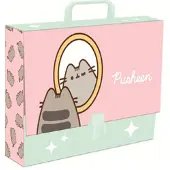 St. Majewski Kansio kahvalla A4 XL 33 x 24,8 x 9 cm. Pusheen 1