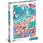 Clementoni 1000 palan palapeli. HQ Sunnuntai rannalla