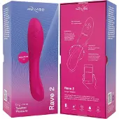 We-vibe Rave 2 - Sovelluksella ohjattava G-pistevibraattori (pinkki)