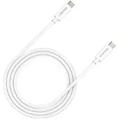 Canyon -kaapeli UC-44 USB-C - USB-C 240W 40Gbps 4k 1m valkoinen