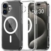 Tech-Protect iPhone 16 Plus Flexair Magneettinen Hybridikotelo - Läpinäkyvä