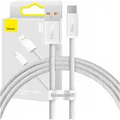 Baseus Dynamic Series USB-C-kaapeli, 100W, 2m (valkoinen)